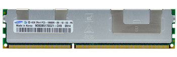 M393B5170DZ1-CH9 - Samsung 4GB 1333MHz PC3-10600 ECC Registered CL9 2RX4 1.5V DDR3 SDRAM 240-Pin DIMM SAMSUNG Memory Module