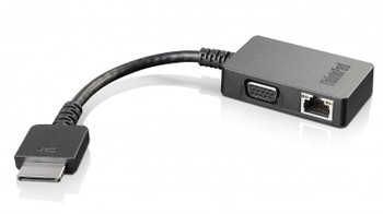 Lenovo 4X90J31060 OneLink+ VGA/RJ45 Black cable interface/gender adapter