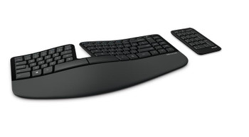 Microsoft Sculpt Ergonomic for Business RF Wireless QWERTY English Black Microsoft Sculpt Ergonomic for Business RF Wireless QWERTY English Black