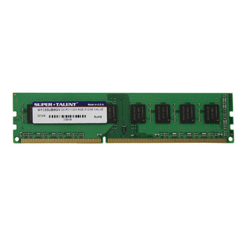 Super Talent DDR3-1333 8GB/512Mx8 Value Memory Super Talent DDR3-1333 8GB/512Mx8 Value Memory