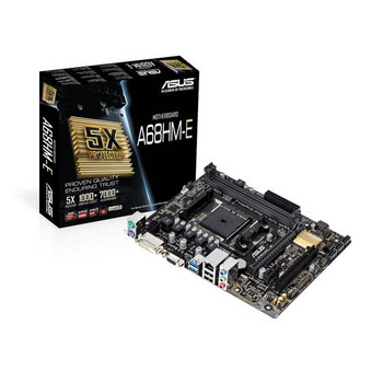 Asus A68HM-E Socket FM2+/ AMD A68H FCH/ DDR3/ SATA3&USB3.0/ A&GbE/ MicroATX Motherboard Asus A68HM-E Socket FM2+/ AMD A68H FCH/ DDR3/ SATA3&USB3.0/ A&GbE/ MicroATX Motherboard