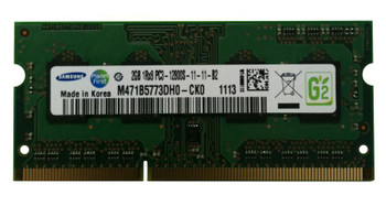 M471B5773DH0-CK0 - Samsung 2GB (1X2GB) 1600MHz PC3-12800S CL11 NON-ECC UNBUFFERED DDR3 SDRAM SoDimm 204-Pin SA