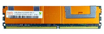 HYMP525F72CP4D2-Y5 - Hynix 2GB PC2-5300 DDR2-667MHz ECC Fully Buffered CL5 240-Pin DIMM Dual Rank Memory Module HYMP525F72CP4D2-Y5 - Hynix 2GB PC2-5300 DDR2-667MHz ECC Fully Buffered CL5 240-Pin DIMM Dual Rank Memory Module