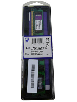 KTH-XW4400C6/2G - Kingston 2GB 800Mhz PC2-6400 Non-ECC Unbuffered Cl6 DDR2 SDRAM 240-Pin Dimm Memory Module for Server & workstation