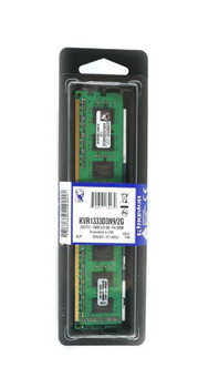 KVR1333D3N9/2G - Kingston 2GB PC3-10600 DDR3-1333MHz non-ECC Unbuffered CL9 240-Pin DIMM Dual Rank Memory Module KVR1333D3N9/2G - Kingston 2GB PC3-10600 DDR3-1333MHz non-ECC Unbuffered CL9 240-Pin DIMM Dual Rank Memory Module