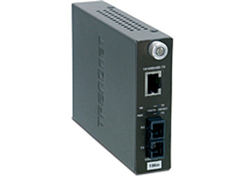 Trendnet TFC-110S15 200Mbit/s 1310nm Single-mode network media converter Trendnet TFC-110S15 200Mbit/s 1310nm Single-mode network media converter