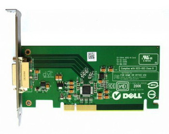 0KH276 - Dell 64MB PCIe DVI Full Height Video Graphics Card 0KH276 - Dell 64MB PCIe DVI Full Height Video Graphics Card