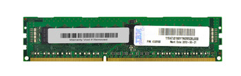 47J0168 - IBM 4GB(1X4GB)1600MHz PC3-12800 240-Pin CL11 1.5V DDR3 SDRAM ECC Single Rank X4 Registered RDIMM IBM Memory for SYSTE 47J0168 - IBM 4GB(1X4GB)1600MHz PC3-12800 240-Pin CL11 1.5V DDR3 SDRAM ECC Single Rank X4 Registered RDIMM IBM Memory for SYSTE
