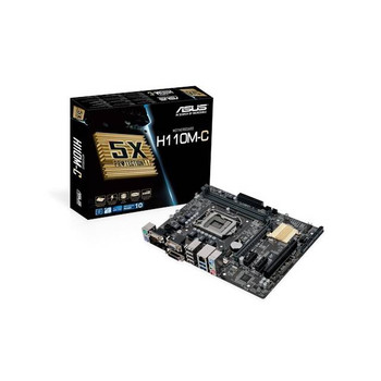 Asus H110M-C/CSM LGA1151/ Intel H110/ DDR4/ SATA3&USB3.0/ A&GbE/ MicroATX Motherboard