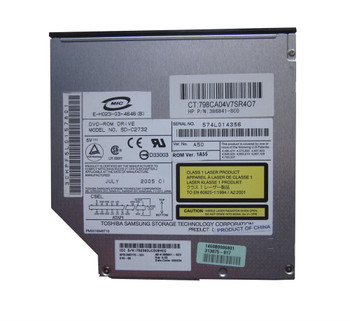 380770-001 - HP 8X DVD-ROM (Multibay II) Slim Line Optical Drive For HP NC6120 Business Notebook