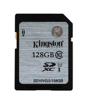 SD10VG2/128GB - Kingston 128GB Class 10 SDXC UHS-I 45MB/s Read Flash Memory Card SD10VG2/128GB - Kingston 128GB Class 10 SDXC UHS-I 45MB/s Read Flash Memory Card