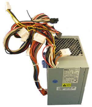 0KH624 - Dell 375-Watts Power Supply for Dimension 9100 9150 Precision 380