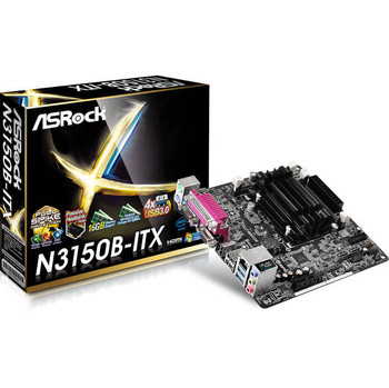 ASRock N3150B-ITX Intel Celeron N3150/ DDR3/ SATA3&USB3.0/ A&V&GbE/ Mini-ITX Motherboard & CPU Combo ASRock N3150B-ITX Intel Celeron N3150/ DDR3/ SATA3&USB3.0/ A&V&GbE/ Mini-ITX Motherboard & CPU Combo