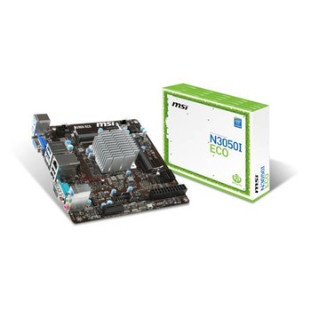 MSI N3050I ECO Intel Celeron N3050/ DDR3/ SATA3&USB3.0/ A&GbE/ Mini-ITX Motherboard & CPU Combo MSI N3050I ECO Intel Celeron N3050/ DDR3/ SATA3&USB3.0/ A&GbE/ Mini-ITX Motherboard & CPU Combo