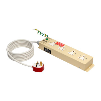 Tripp Lite PS410HGUK Indoor 4AC outlet(s) Beige power extension