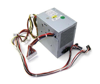 0P8401 - Dell 375-Watts Power Supply for Precision 380 Dimension 9100 9150