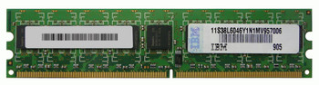 38L6046 - IBM 1GB PC2-5300 DDR2-667MHz ECC Unbuffered CL5 240-Pin DIMM Dual Rank Memory Module 38L6046 - IBM 1GB PC2-5300 DDR2-667MHz ECC Unbuffered CL5 240-Pin DIMM Dual Rank Memory Module