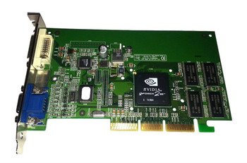 P2075 - Dell 32MB nVidia Geforce2 MX AGP/DVI/VGA Video Graphics Card P2075 - Dell 32MB nVidia Geforce2 MX AGP/DVI/VGA Video Graphics Card