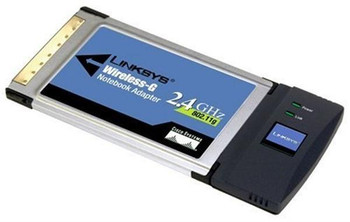 WPC54GX4 - Linksys 11G 2.4GHZ CardBus Adapter with SRX400(PHASEOUT)