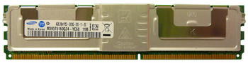 M395T5160QZ4-YE68 - Samsung 4GB 667MHz PC2-5300 CL5 ECC FULLY BUFFERED Dual RANK DDR2 SDRAM 240-Pin DIMM SAMSUNG Memory Module M395T5160QZ4-YE68 - Samsung 4GB 667MHz PC2-5300 CL5 ECC FULLY BUFFERED Dual RANK DDR2 SDRAM 240-Pin DIMM SAMSUNG Memory Module