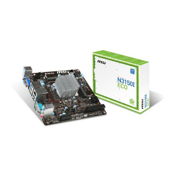 MSI N3150I ECO Intel Celeron N3150/ DDR3/ SATA3&USB3.0/ A&GbE/ Mini-ITX Motherboard & CPU Combo