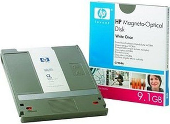 HP 5.25" Magneto Optical Media - 9.10 GB - 14x HP 5.25" Magneto Optical Media - 9.10 GB - 14x
