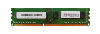 655410-150 - HP 4GB (1x4GB) 1600Mhz PC3-12800 Cl11 Non-ECC Unbuffered Dual Rank DDR3 SDRAM Dimm Memory for Desktop Elite 8300
