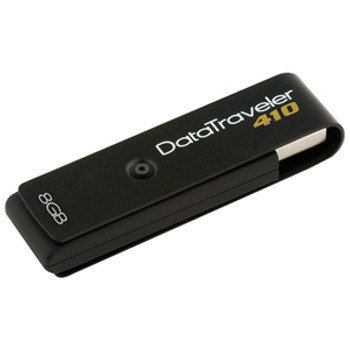 DT410/8GB - Kingston 8GB DataTraveler 410 USB 2.0 Flash Drive - 8 GB - USB - External DT410/8GB - Kingston 8GB DataTraveler 410 USB 2.0 Flash Drive - 8 GB - USB - External