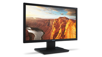 Acer Essential 206HQ 19.5" HD LCD Black computer monitor