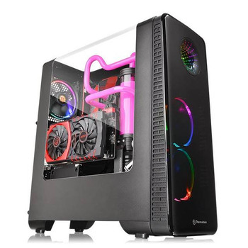 Thermaltake View 28 RGB Riing Edition CA-1H2-00M1WN-01 No Power Supply ATX Mid Tower (Black)