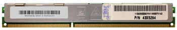 43X5294 - IBM 8GB(1X8GB)1066MHz PC3-8500 240-Pin CL7 ECC Registered Dual Rank VLP DDR3 SDRAM DIMM IBM Memory for IBM BladeCEN 43X5294 - IBM 8GB(1X8GB)1066MHz PC3-8500 240-Pin CL7 ECC Registered Dual Rank VLP DDR3 SDRAM DIMM IBM Memory for IBM BladeCEN