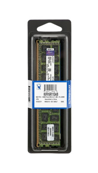 KVR16R11D4/8 - Kingston 8GB (1x8GB) 1600Mhz PC3-12800 Cl11 ECC Registered 2rx4 Cl11 DDR3 SDRAM 240-Pin Dimm Memory Module KVR16R11D4/8 - Kingston 8GB (1x8GB) 1600Mhz PC3-12800 Cl11 ECC Registered 2rx4 Cl11 DDR3 SDRAM 240-Pin Dimm Memory Module