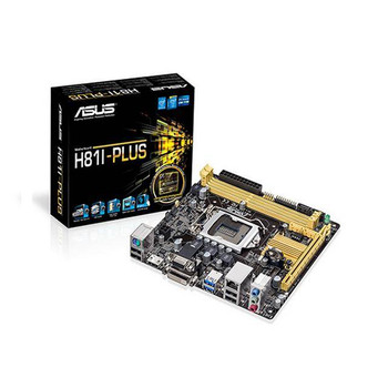 Asus H81I-PLUS LGA1150/ Intel H81/ DDR3/ SATA3&USB3.0/ A&GbE/ Mini-ITX Motherboard Asus H81I-PLUS LGA1150/ Intel H81/ DDR3/ SATA3&USB3.0/ A&GbE/ Mini-ITX Motherboard