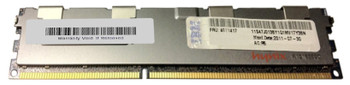 49Y1417 - IBM 8GB(1X8GB)1066MHz PC3-8500 240-Pin CL7 ECC Registered Quad Rank X8 1.35V LP DDR3 SDRAM RDIMM IBM Memory for SYSTE 49Y1417 - IBM 8GB(1X8GB)1066MHz PC3-8500 240-Pin CL7 ECC Registered Quad Rank X8 1.35V LP DDR3 SDRAM RDIMM IBM Memory for SYSTE