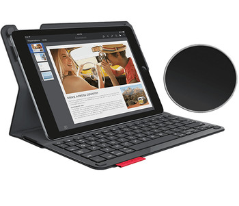 Logitech Type+ Bluetooth Black mobile device keyboard Logitech Type+ Bluetooth Black mobile device keyboard