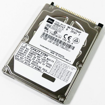 MK1517GAP - Toshiba MK1517GAP 15 GB 2.5 Plug-in Module Hard Drive - IDE Ultra ATA/100 (ATA-6) - 4200 rpm - 2 MB Buffer MK1517GAP - Toshiba MK1517GAP 15 GB 2.5 Plug-in Module Hard Drive - IDE Ultra ATA/100 (ATA-6) - 4200 rpm - 2 MB Buffer