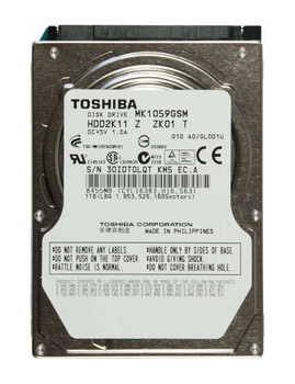 MK1059GSM - Toshiba 1TB 5400RPM 8MB Cache 2.5-inch SATA-300 Laptop Hard Drive