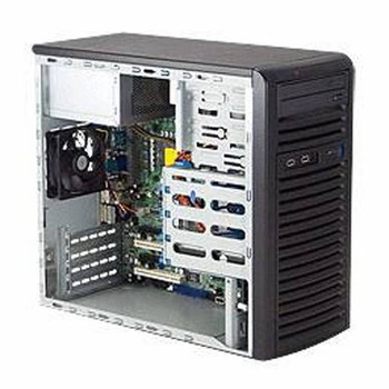 Supermicro SuperChassis CSE-731I-300B 300W Mini-Tower Workstation Chassis (Black) Supermicro SuperChassis CSE-731I-300B 300W Mini-Tower Workstation Chassis (Black)