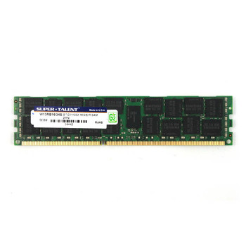 Super Talent DDR3-1333 16GB/1Gx4 ECC/REG CL9 Samsung Chip Server Memory Super Talent DDR3-1333 16GB/1Gx4 ECC/REG CL9 Samsung Chip Server Memory