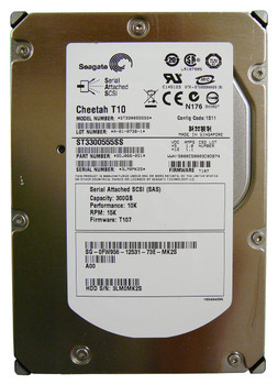 9DJ066-051 - Dell 300GB 10000RPM SAS 3GB/s 3.5-inch Hard Drive with Tray