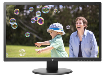 HP 24uh 24" Full HD TN Matt Black computer monitor