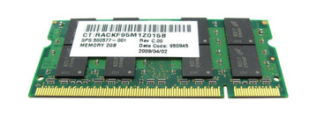 500577-001 - HP 2GB PC2-6400 DDR2-800MHz non-ECC Unbuffered CL6 200-Pin SoDimm Memory Module 500577-001 - HP 2GB PC2-6400 DDR2-800MHz non-ECC Unbuffered CL6 200-Pin SoDimm Memory Module