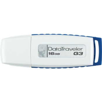 DTIG3/16GBZ - Kingston DataTraveler G3 16GB USB 2.0 Flash Drive DTIG3/16GBZ - Kingston DataTraveler G3 16GB USB 2.0 Flash Drive