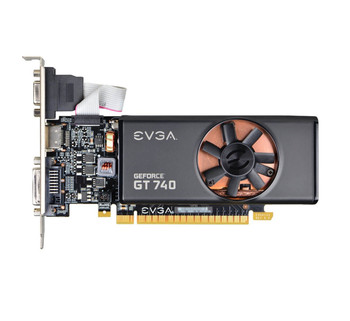 02G-P4-2740-KR - EVGA GeForce GT 740 2GB GDDR3 DVI/HDM/VGA Low Profile Graphics Cards