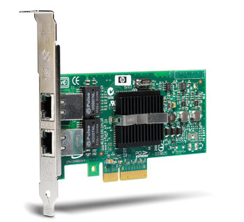 412651-001B - HP NC360T PCI-Express Dual Port 10/100/1000Base-T Gigabit Ethernet Network Interface Card (NIC)
