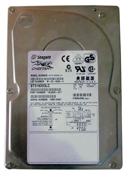 9L8006-001 - Seagate Cheetah 18LP 18.2GB 10000RPM Ultra2 Wide SCSI 80-Pin 1MB Cache 3.5-inch Internal Hard Drive 9L8006-001 - Seagate Cheetah 18LP 18.2GB 10000RPM Ultra2 Wide SCSI 80-Pin 1MB Cache 3.5-inch Internal Hard Drive