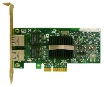 D50868-003 - Intel PRO/1000 PT PCI Express Gigabit Dual Port Server Adapter D50868-003 - Intel PRO/1000 PT PCI Express Gigabit Dual Port Server Adapter