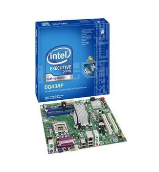 BOXDQ43AP - Intel DQ43AP Desktop Motherboard Q43 Express Chipset Socket LGA-775 1066MHz FSB micro ATX (Refurbished) BOXDQ43AP - Intel DQ43AP Desktop Motherboard Q43 Express Chipset Socket LGA-775 1066MHz FSB micro ATX (Refurbished)