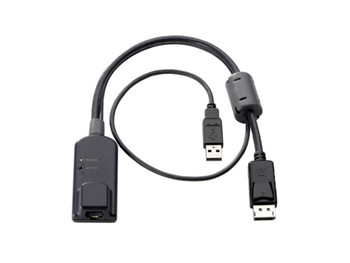 Hewlett Packard Enterprise KVM Console USB/Display Port Interface Adapter Black Keyboard Video Mouse Hewlett Packard Enterprise KVM Console USB/Display Port Interface Adapter Black Keyboard Video Mouse