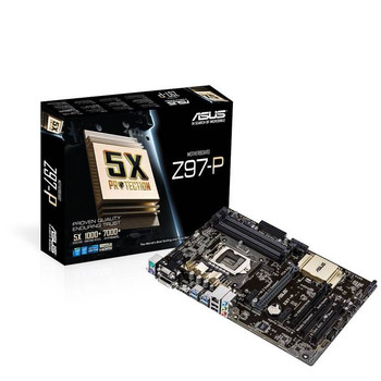 Asus Z97-P LGA1150/ Intel Z97/ DDR3/ SATA3&USB3.0/ A&GbE/ ATX Motherboard Asus Z97-P LGA1150/ Intel Z97/ DDR3/ SATA3&USB3.0/ A&GbE/ ATX Motherboard